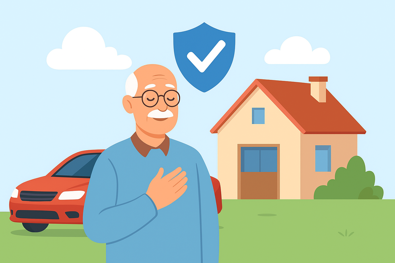 آرامش بازنشسته با بیمه ثالث، بدنه و آتش‌سوزی ویژه بازنشستگان